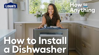 How to Remove and Replace a Dishwasher