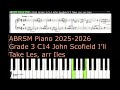 ABRSM Piano 2025 2026 Grade 3 C14 John Scofield I’ll Take Les, arr Iles