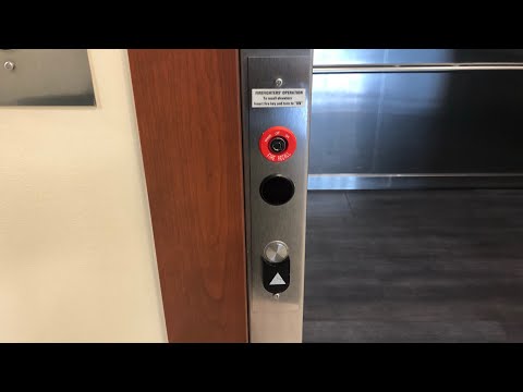 Weird Buttons and Epic Motor! Otis Hydraulic Elevator @ Tamarack Professional Building Woodbury, MN