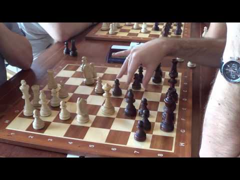 GM Ehlvest Jaan - GM Neiksans Arturs,  Catalan opening, live chess blitz