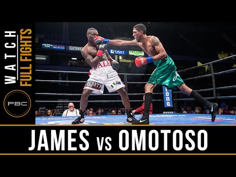 James vs Omotoso FULL FIGHT: July 16, 2016 | PBC on FS1