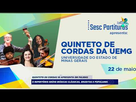 Quinteto de Cordas se apresenta em Palmas