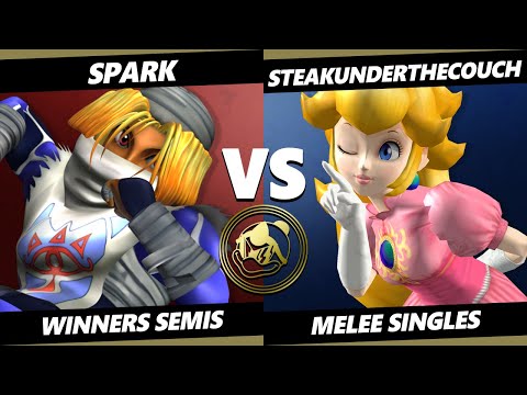 Daddy's Den Top 8 - Spark (Sheik) Vs. SteakUnderTheCouch (Peach) Smash Melee - SSBM