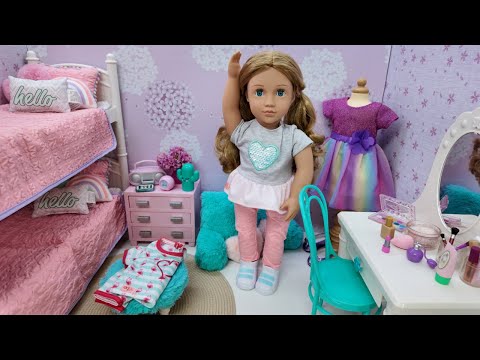 ORGANIZANDO QUARTO DE BONECA OUR GENERATION COM BELICHE