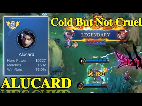 Cold But Not Cruel!! Alucard Nonstop Legenday { Top Global Alucard } By Dracula. - MLBB