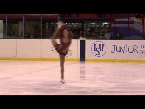 25 Sandy HOFFMANN (GER) - ISU JGP Trofeo W.Lombardi 2011 Junior Ladies Free Skating