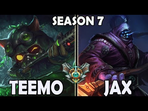 Best Teemo Korea vs Jax TOP Ranked Master Season 7