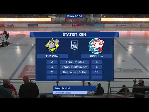 U16 Elit: GCK Lions vs. EHC Kloten - Test Inhouse