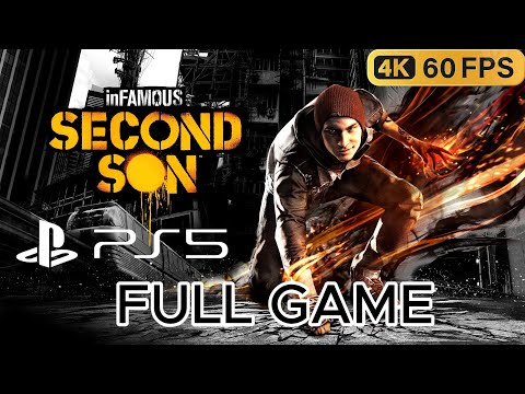 INFAMOUS SECOND SON PS5 Gameplay (Evil Karma) Walkthrough Part 2 FULL GAME [4K 60FPS]- No Commentary
