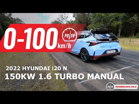 2022 Hyundai i20 N 0-100km/h & engine sound
