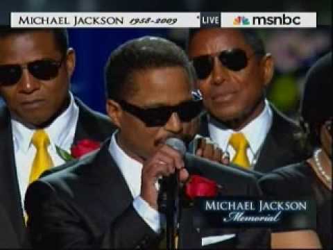 Michael Jackson Memorial - Jackson Brothers Closing Comments