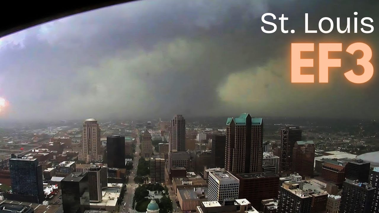 EF3 Tornado in St. Louis, Missouri - May 16th, 2025
