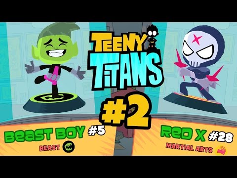 Teeny Titans - Unlock Beast Boy l Red X Character - iOS / Android - Gameplay Part 2