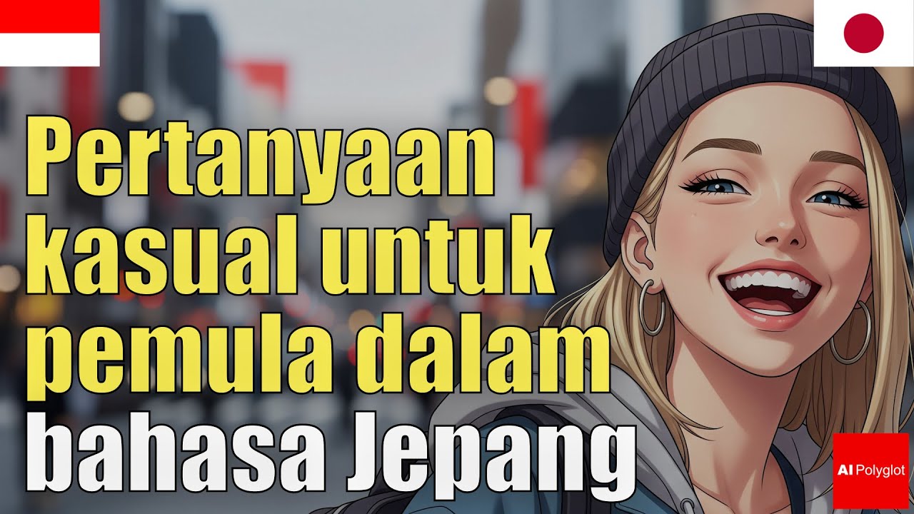 Pertanyaan kasual untuk pemula dalam bahasa Jepang | ungkapan penting | dengan Hiragana episode artwork