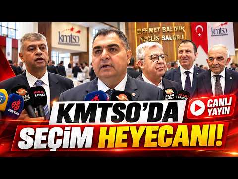 🔴CANLI | KMTSO'DA SEÇİM | Mustafa Buluntu ve iş dünyasından önemli açıklamalar