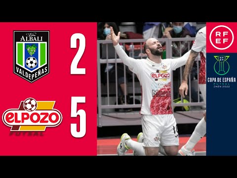 RESUMEN I Viña Albali 2-5 ElPozo Murcia I Segunda semifinal I Copa de España de Fútbol Sala 2022