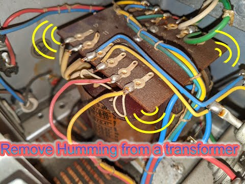 Remove the humming noise from the transformer