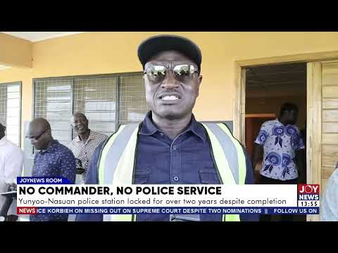 Yunyoo-Nasuan police station locked for over two years despite completion.