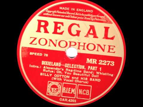 Dixieland Selection - Billy Cotton and his Band -1936