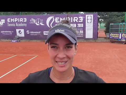 EMPIRE Slovak Open 2019: QF, Veronica CEPEDE-ROYG (PAR) - Anna BONDAR (HUN) 6-4 6-2