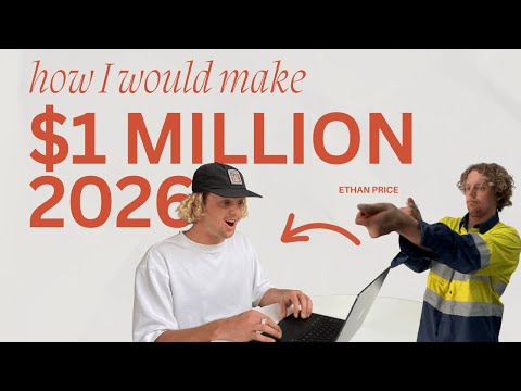 how I would make my first $1M from scratch in 2026 (online)