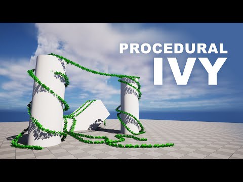 Unreal Engine 5 - Procedural Ivy Tool