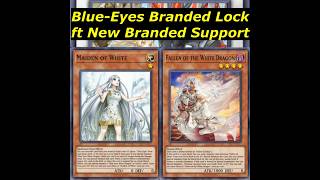 BLUE-EYES BRANDED LOCK with the NEW BRANDED SUPPORT!