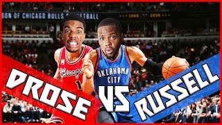 WHO'S BETTER? WESTBROOK OR ROSE?! - NBA 2K16 Head to Head Blacktop Gameplay