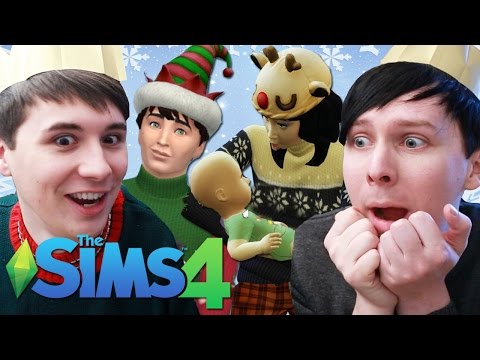 THE HOWLTER FAMILY CHRISTMAS - Dan and Phil Play: Sims 4 #33