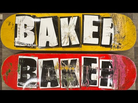 Comparing Baker Skateboards OG Shape and B2 Shape