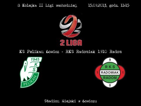 Pelikan Łowicz - Radomiak Radom 2:1 skrót meczu [15/09/2013]