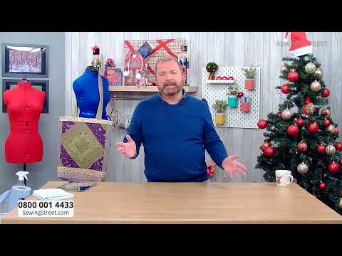 Sewing Street – 11/12/2021 – Design Roll Bag & William Morris Granada Garden Quilt with Suzie Duncan