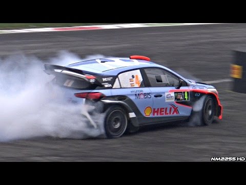 BEST of Car Burnouts, Donuts & Drifts @ Monza Rally Master Show 2016