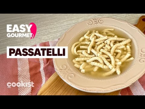 PASSATELLI IN BRODO: la ricetta tradizionale FACILE E VELOCE dello chef Michele Ghedini 😍
