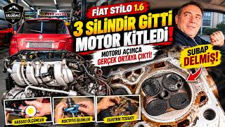 MOTORU AÇINCA GÖRDÜKLERİMİZE İNANAMADIK!  (Fiat Stilo 1.6 Motor Rektifiye - Suba