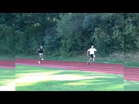 Friend is a true competitive 🔥by Italian sprinter Marcell Jacobs 🇮🇹 #100m #sprinter #italian #🇮🇹