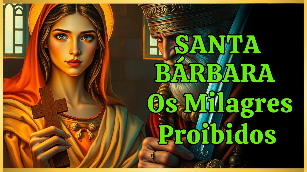 ✝️SANTA BÁRBARA REVELADA Os Milagres Proibidos Que a Igreja Guardou Por Séculos💞