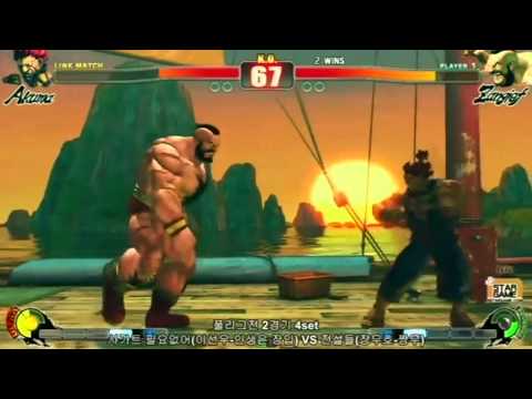 SF4: Infiltration (Akuma) vs Zzangmoo (Zangief) SBO 2010 Korea Qualifiers