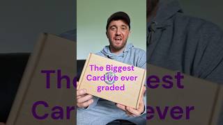 The biggest card ive ever graded #pokemon #pokemoncards #tcg #cards #acegrading #shorts