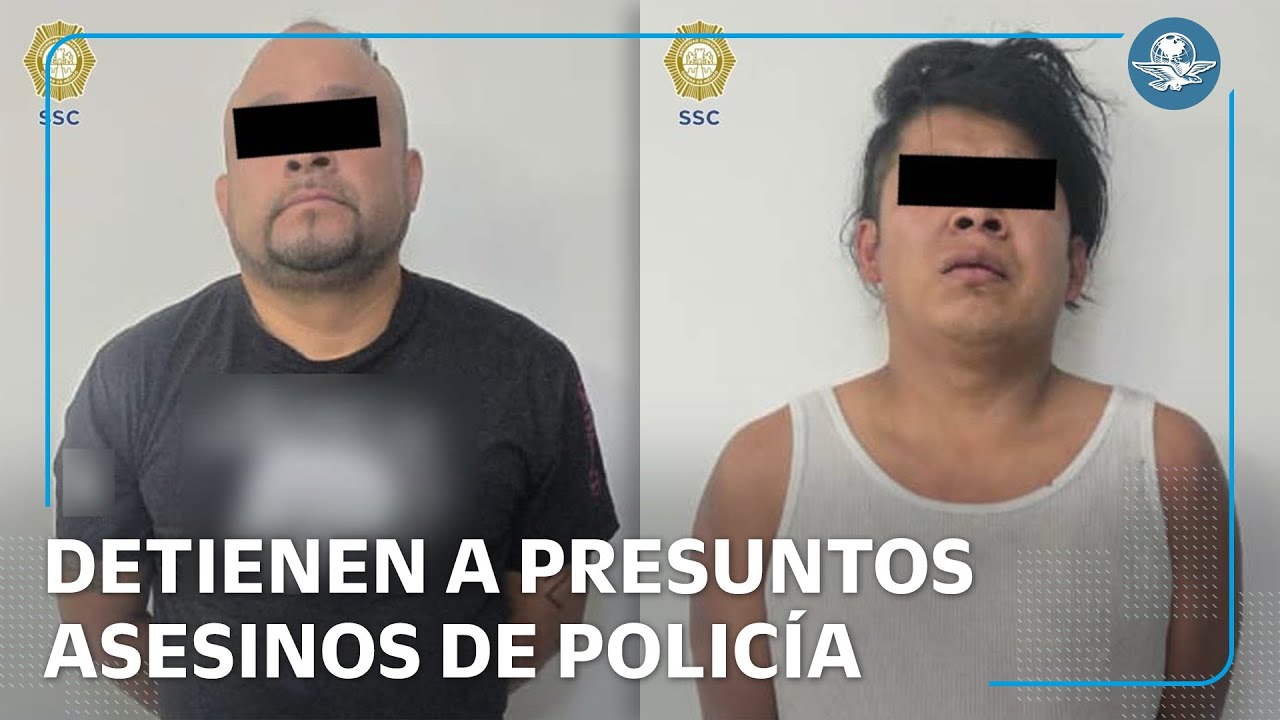 Caen dos implicados en homicidio de policía en la GAM