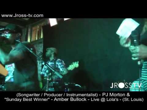 James Ross @ PJ Morton & (Sunday Best)  Amber Bullock - "Love You More" - www.Jross-tv.com