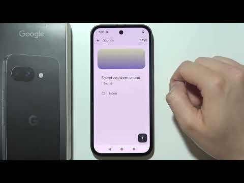 Pixel 9a: How to Change Alarm Sound