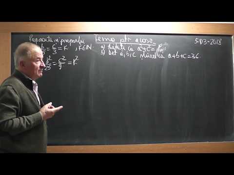 1/2 1697 Clasa 6 - Rapoarte si proportii Proportii derivate Exercitii si Probleme Tema pt. acasa