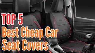 TOP 5: Best Cheap Car Seat Covers in 2026 | Budget-Friendly Picks That Look Expensive