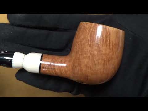 Pipa Il Ceppo gruppo 4 con inserto in galalite - Billiard (CE109)