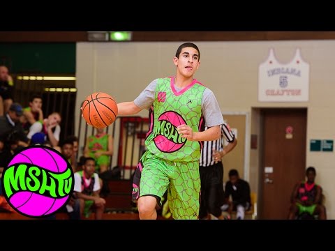 Yousef Saleh shows RANGE and HANDLE at MSHTV Camp - Class of 2020 Basketball Prospect