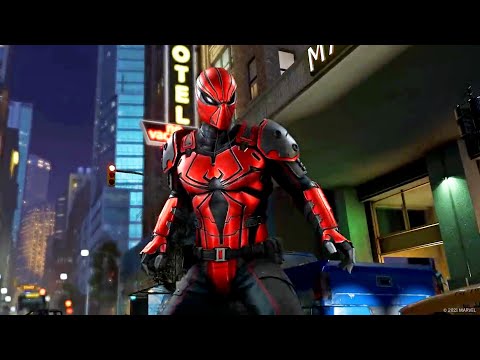 Marvel's Avengers Spider-Man New Spider Armor Mark III Entrance Scenes