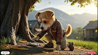 Puppy Adventure: The Mysterious Compass & Hidden Treasure #puppy #compass #treasure #jungle