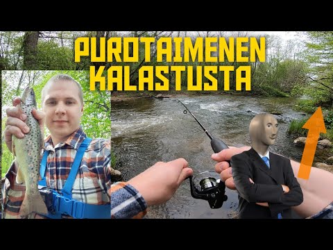 Kalassa Jarkon kanssa, Taimenen kalastusta Virossa (ENG SUB)
