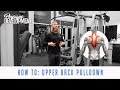 How to: Upper Back Pulldown | PhysiqueDevelopment.com